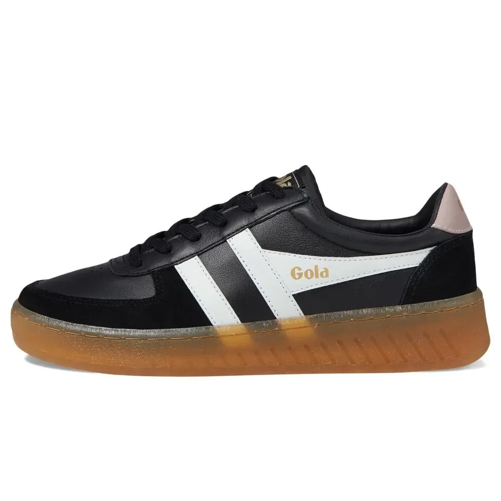 GOLA WOMEN'S GRANDSLAM ELITE BLACK/WHITE/CHALK PINK/GUM 9 MEDIUM